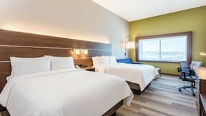 Premium bedding, in-room safe, desk, laptop workspace