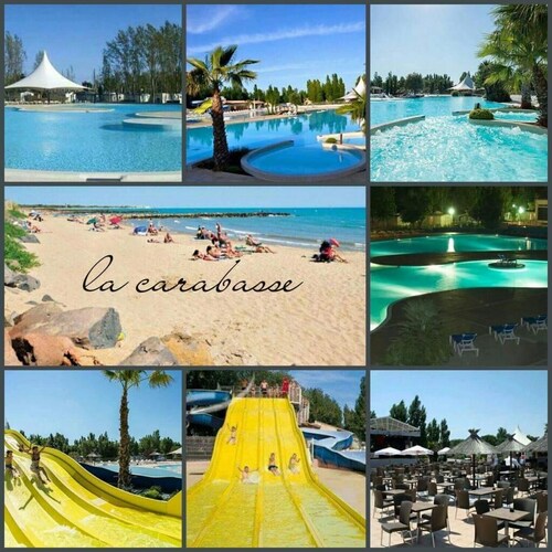 Mobile Home 68 People Camping La Carabasse 4 Stars In