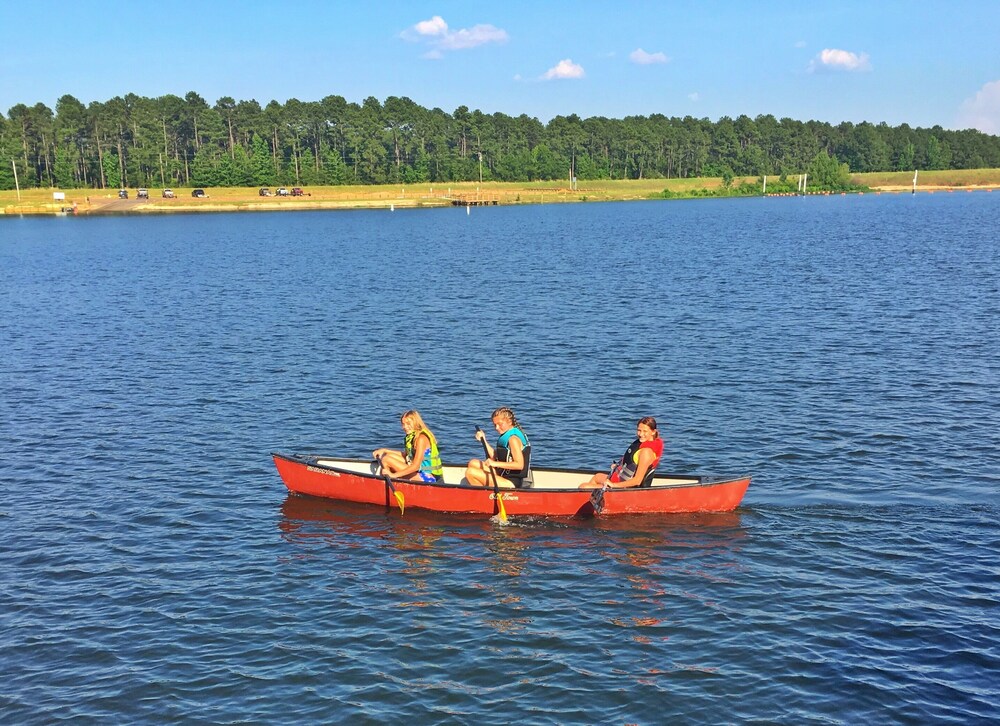 Caney Lake Rentals Overwater Lake House With Panoramic Views of the