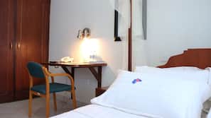Desk, free WiFi, linens