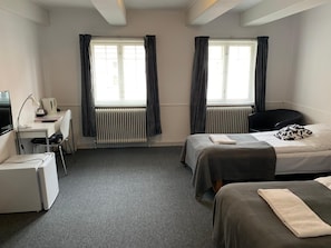 Desk, free WiFi, bed sheets, wheelchair access