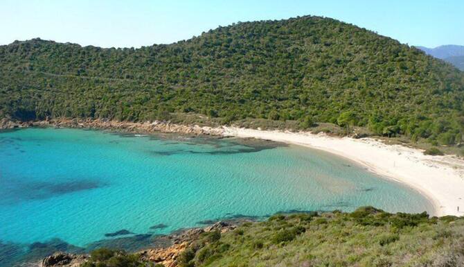 Marina Di Fautea Zonza Francia Expedia It Fautea Corsica Cartina