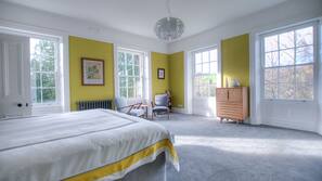 Premium bedding, blackout curtains, free WiFi, linens