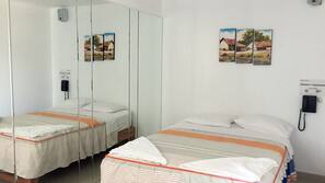 Desk, free WiFi, linens