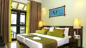 Premium bedding, minibar, in-room safe, iron/ironing board