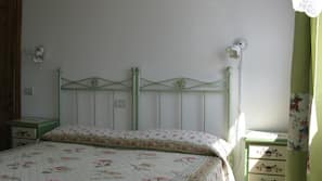 Premium bedding, down comforters, individually decorated