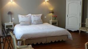 Individually decorated, individually furnished, desk, blackout curtains