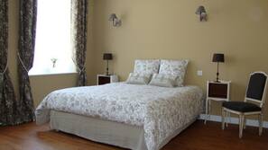 Individually decorated, individually furnished, desk, blackout curtains