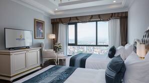Minibar, in-room safe, desk, blackout drapes