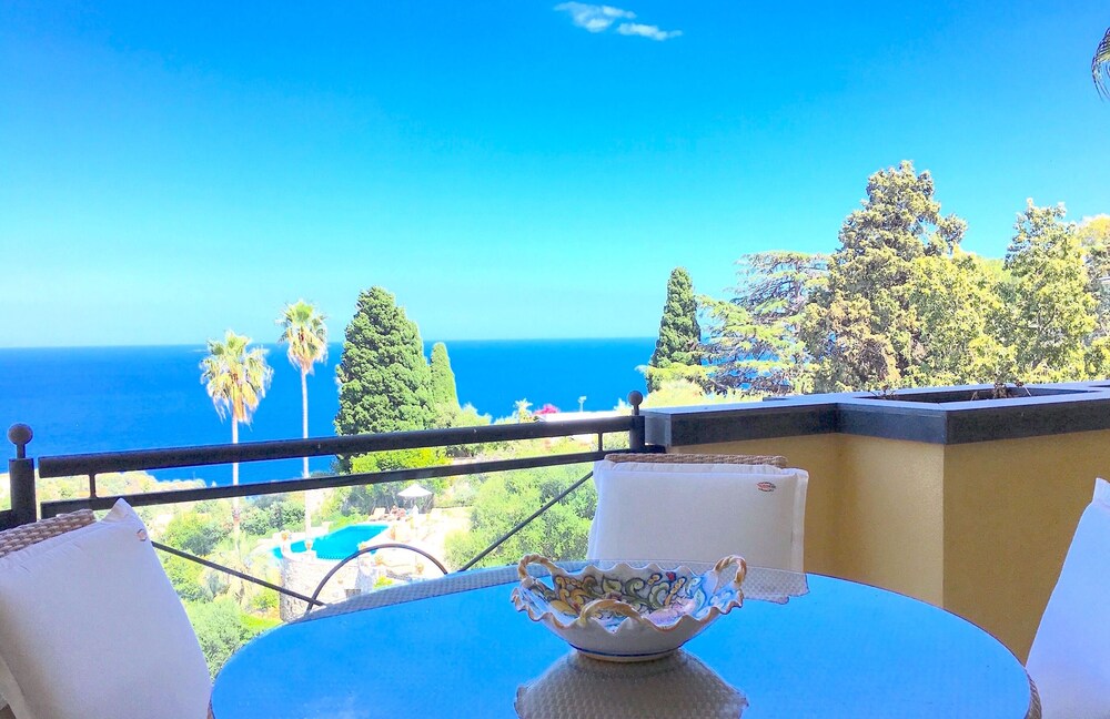 Panoramic Residence Apartment Pool Sea View Terrace Taormina