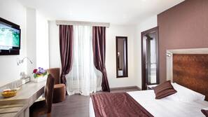 Literie hypoallergénique, chambres insonorisées, Wi-Fi gratuit