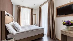 Literie hypoallergénique, chambres insonorisées, Wi-Fi gratuit