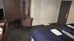 Desk, iron/ironing board, free WiFi