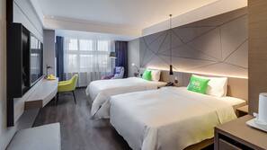 Betten mit Memory-Foam-Matratzen, kostenloses WLAN