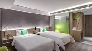 Betten mit Memory-Foam-Matratzen, kostenloses WLAN