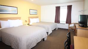 Desk, free WiFi, linens, wheelchair access