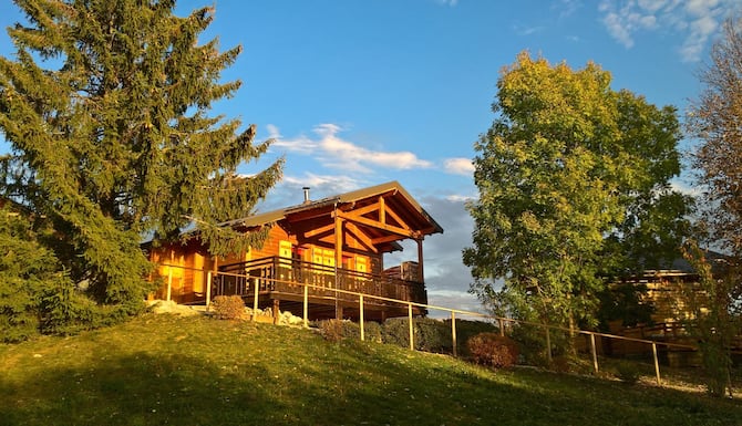 Cozy Chalet Haut Jura Swimming Pool On The Estate Terrace With Cozy Chalet Haut Jura Swimming Pool On The Estate Terrace With