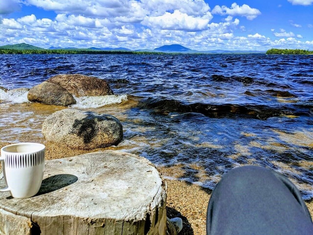 Unique Waterfront Overlooking Mount Katahdin in Millinocket Best