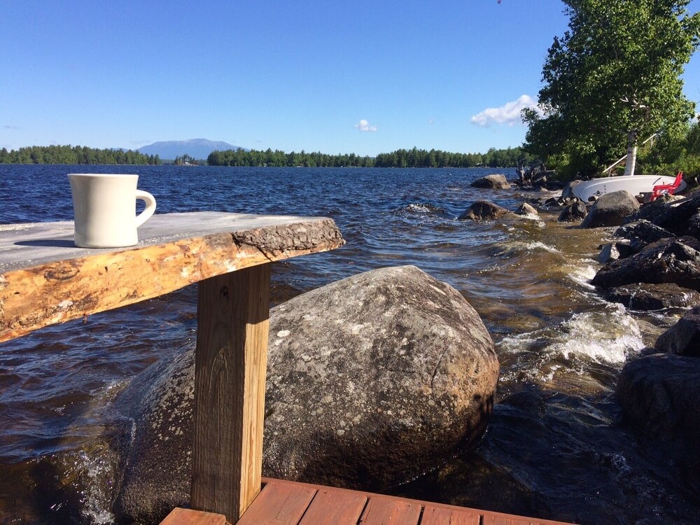 Unique Waterfront Overlooking Mount Katahdin in Millinocket Best