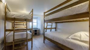 Premium bedding, blackout curtains, soundproofing, free WiFi