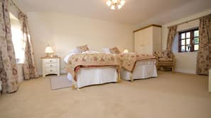 Free WiFi, linens