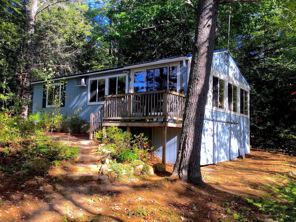 Unique Lakefront Cottage In A Private Setting Maine At Its Best