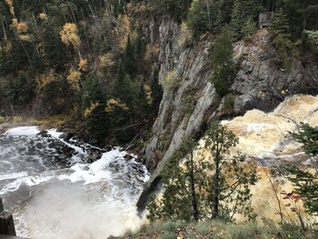 Falls Ridge Log Cabin Spectacular View Of Lake Superior