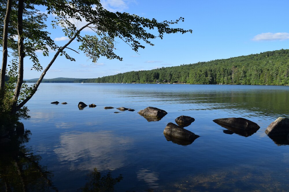 Moose Pond Cottage With Fabulous Views and Skiing, Boat Slip, Denmark Maine in Denmark Best