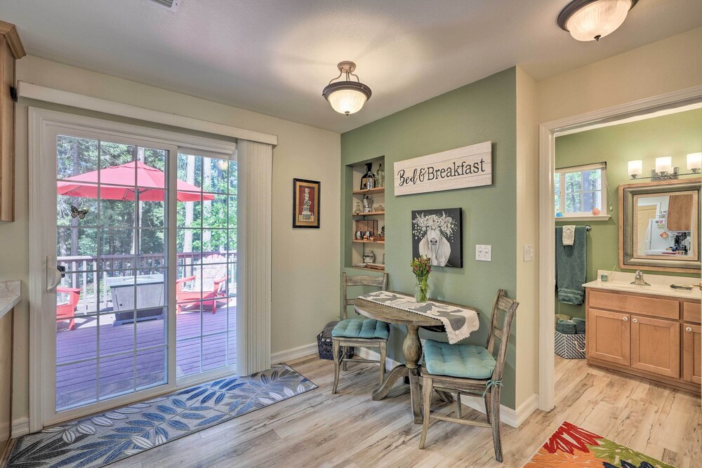 Pollock Pines Apartment w/ Private Deck on 5 Acres El Dorado County