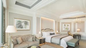 1 間臥室、意大利 Frette 床單、高級寢具、羽絨被