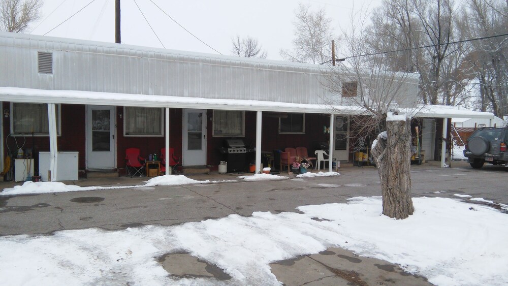 1960's roadside motel in mountain country, Summit County, Utah near Park City