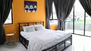 6 bedrooms, desk, iron/ironing board, free WiFi