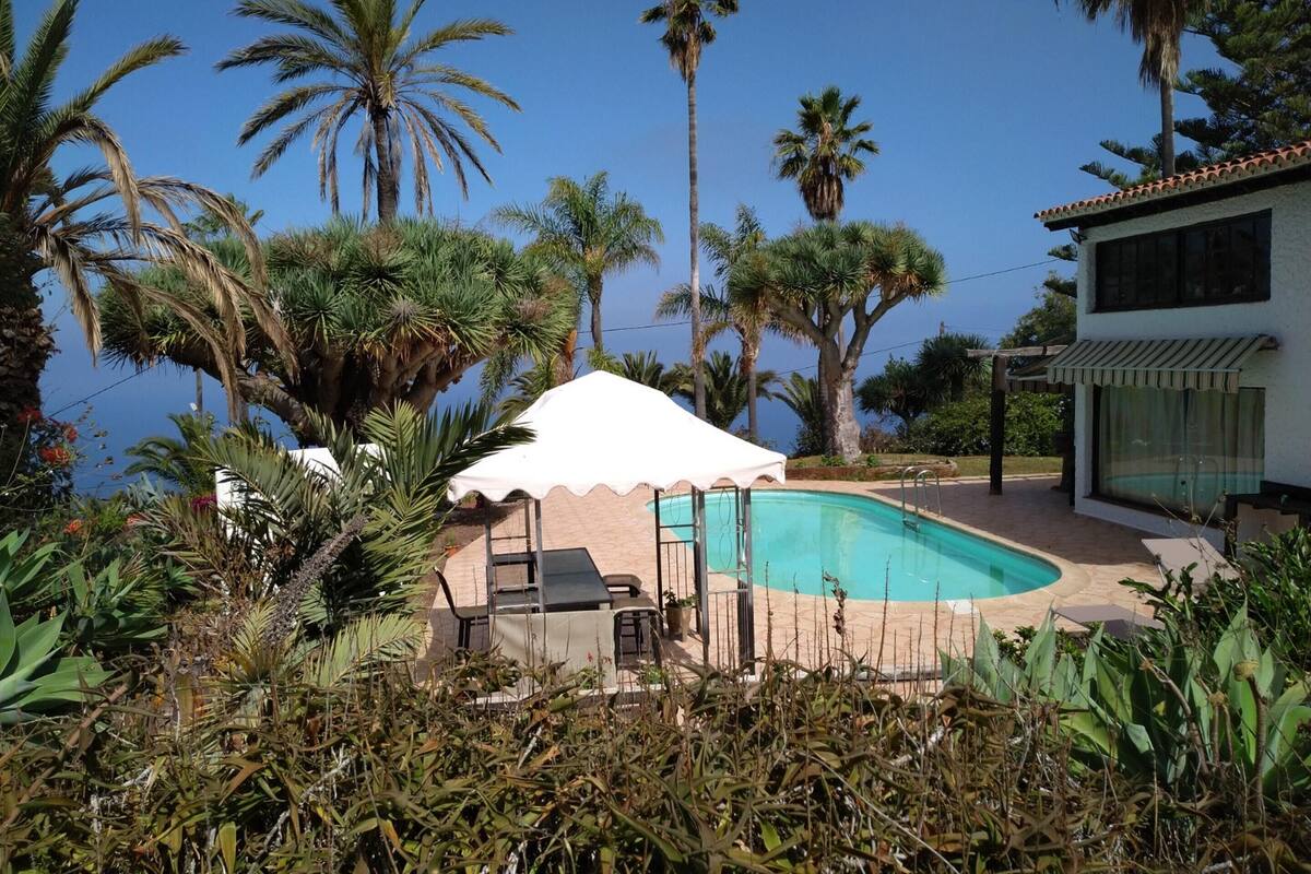 House With 4 Bedrooms In La Matanza De Acentejo With Wonderful Mountain View Pool Access Enclosed Garden 500 M From The Beach In La Matanza De Acentejo Expedia