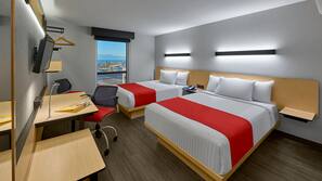 Desk, iron/ironing board, free WiFi, bed sheets