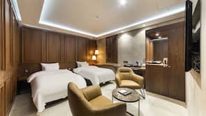 Individually decorated, individually furnished, blackout curtains