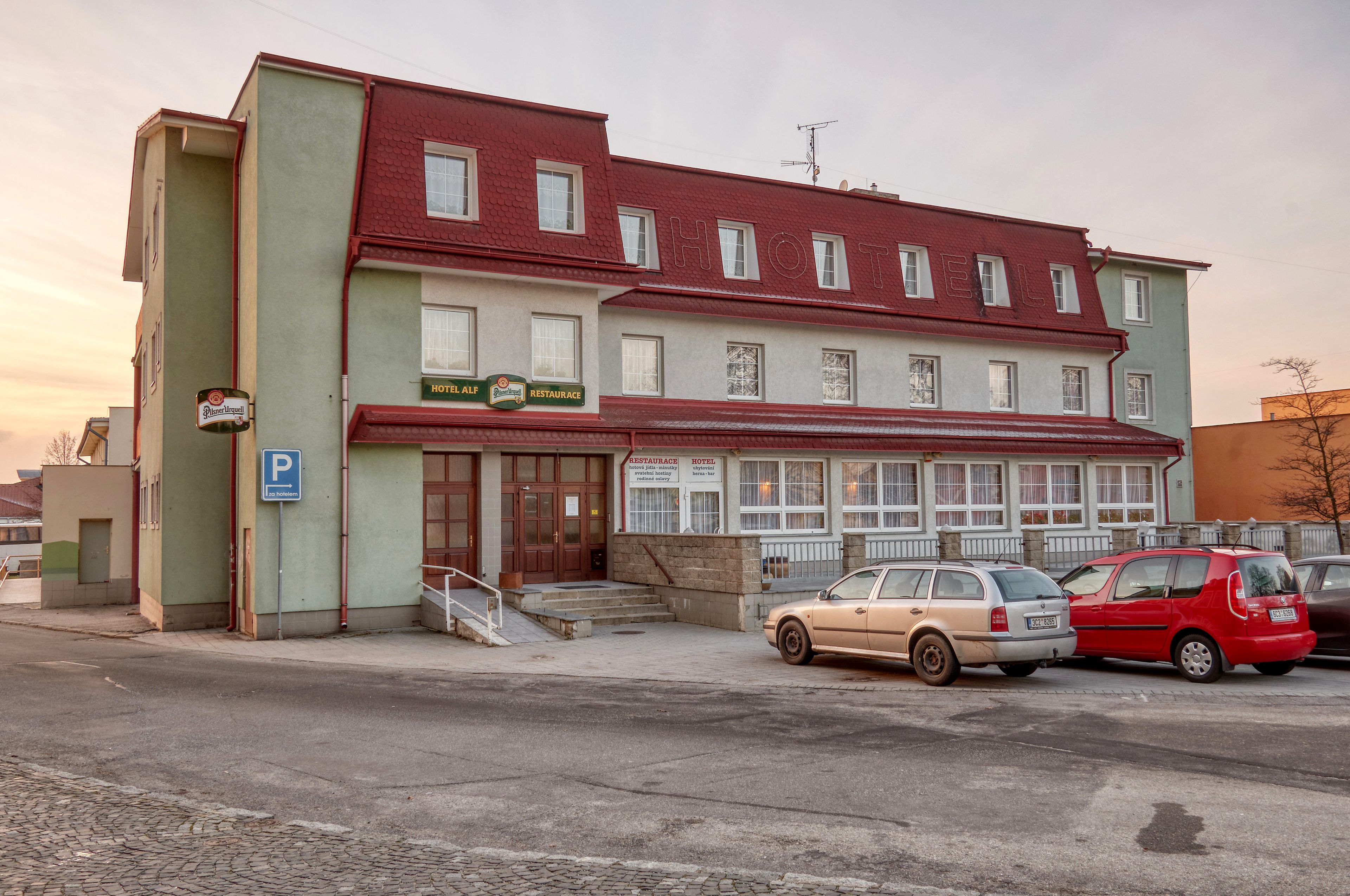 Hotel Alf in Borovany, Czech Republic