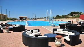 Indoor pool, seasonal outdoor pool