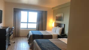 Premium bedding, iron/ironing board, free WiFi, linens
