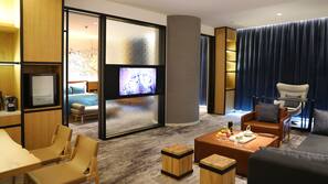 Minibar, in-room safe, desk, blackout curtains