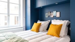 4 bedrooms, individually decorated, individually furnished