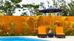 Seasonal outdoor pool