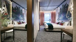 Individually furnished, blackout drapes, free WiFi, linens