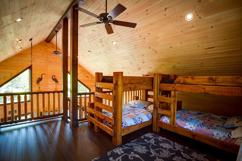 Wolf River, Partridge Lake Channel Waterfront, Fremont Wisconsin in