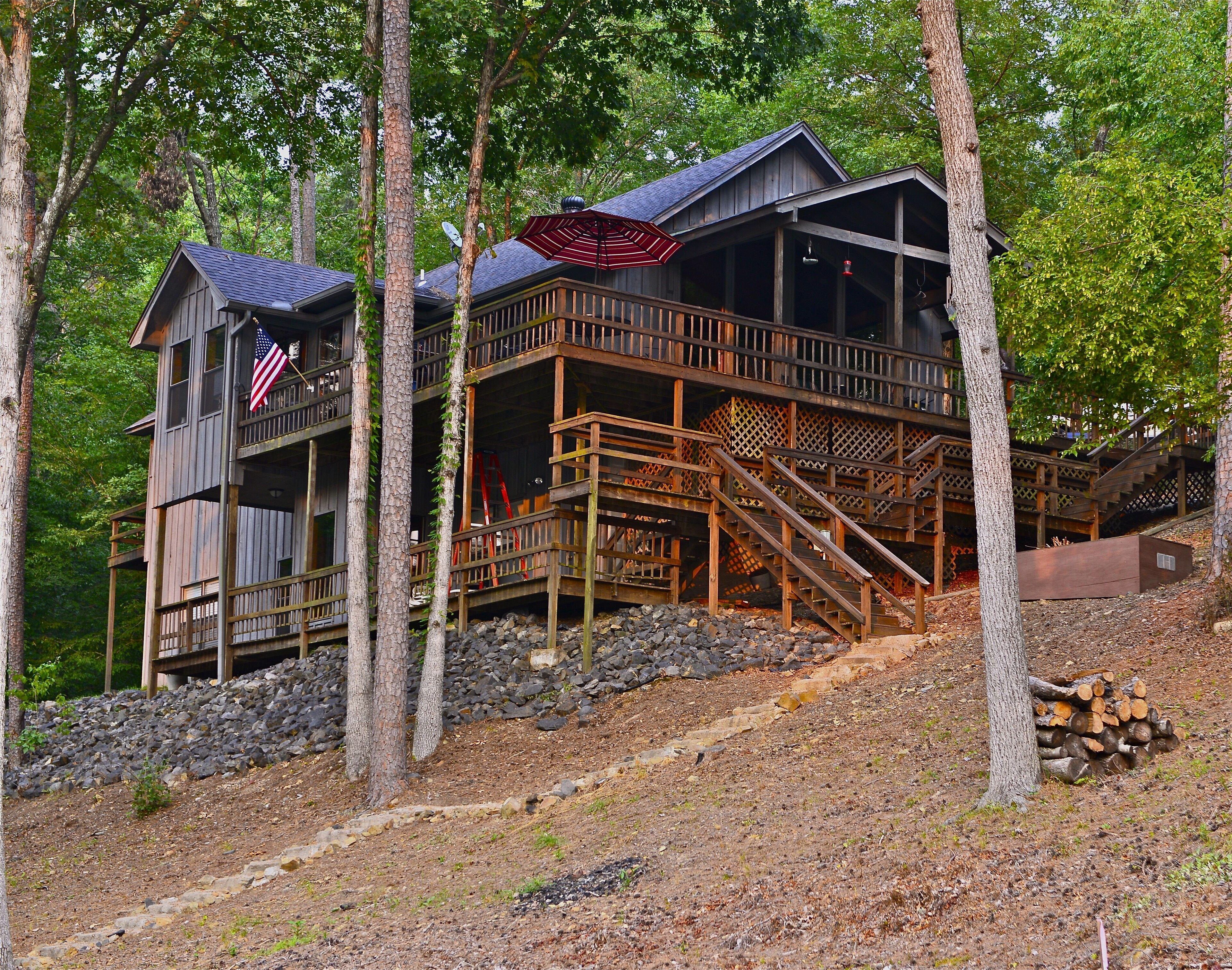Beautiful Cabin On Lake Catherine Hot Springs Arkansas In Hot
