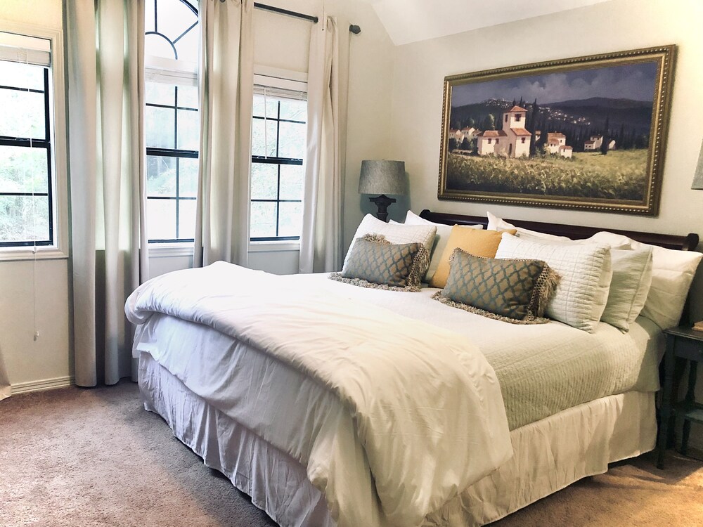 Lighted Path Lake House Water Front Sam Rayburn Brookeland Vrbo