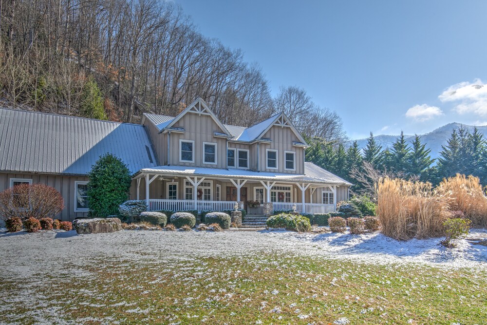 A Stunning Creekside Home, Breathtaking Waterfeatures to Enjoy from Every Window