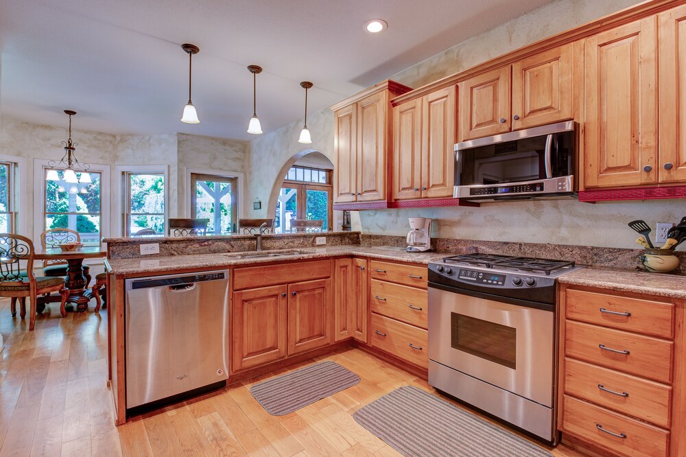 A Stunning Creekside Home, Breathtaking Waterfeatures to Enjoy from Every Window