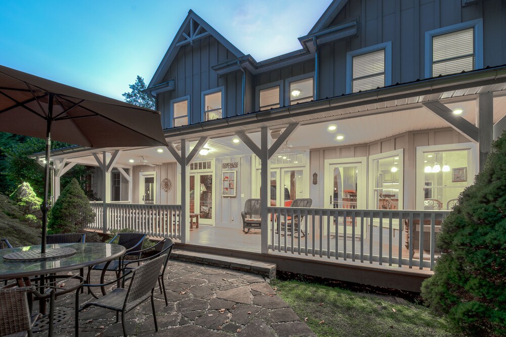 A Stunning Creekside Home, Breathtaking Waterfeatures to Enjoy from Every Window