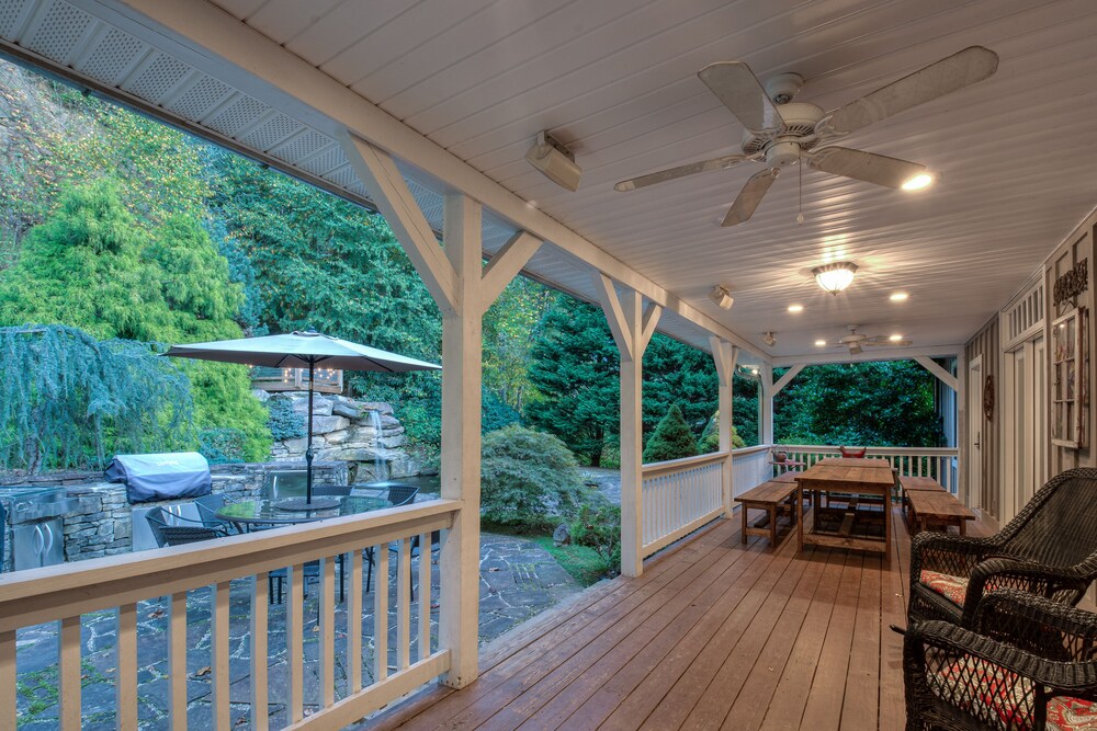 A Stunning Creekside Home, Breathtaking Waterfeatures to Enjoy from Every Window