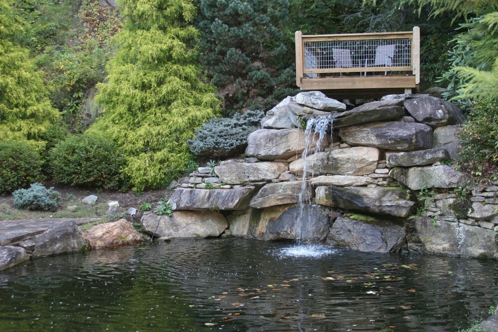 A Stunning Creekside Home, Breathtaking Waterfeatures to Enjoy from Every Window